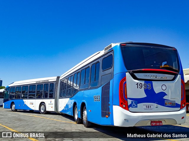 VB Transportes e Turismo 1993 na cidade de Campinas, São Paulo, Brasil, por Matheus Gabriel dos Santos. ID da foto: 9542779.