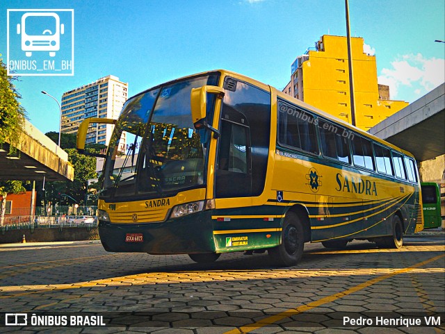 Viação Sandra 9700 na cidade de Belo Horizonte, Minas Gerais, Brasil, por Pedro Henrique VM. Número da foto: #9542674.