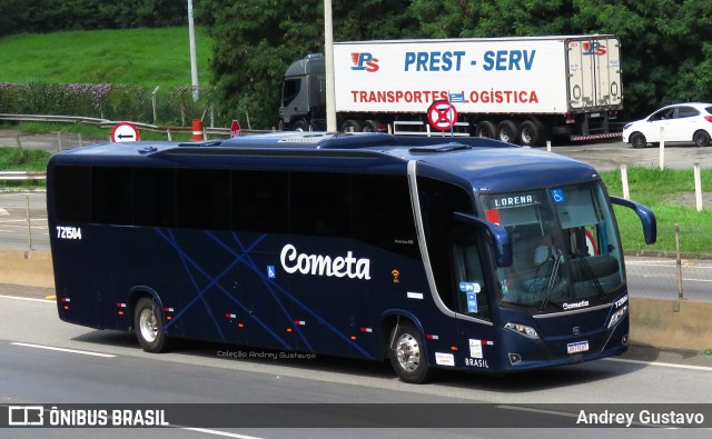 Viação Cometa 721504 na cidade de Aparecida, São Paulo, Brasil, por Andrey Gustavo. Número da foto: #9541766.