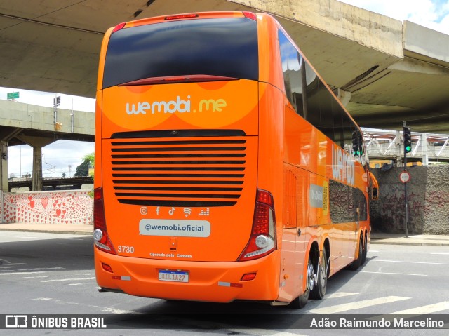 We Mobi 3730 na cidade de Belo Horizonte, Minas Gerais, Brasil, por Adão Raimundo Marcelino. ID da foto: 9542661.