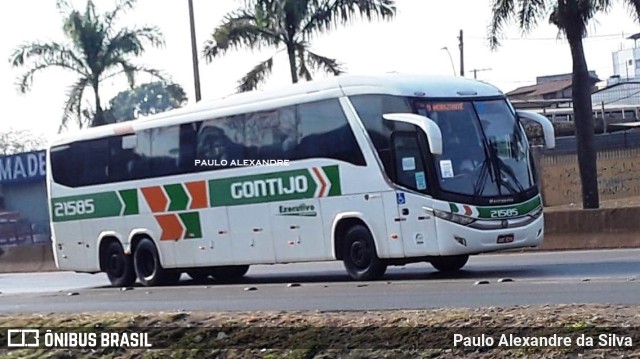 Empresa Gontijo de Transportes 21585 na cidade de Betim, Minas Gerais, Brasil, por Paulo Alexandre da Silva. Número da foto: #9542556.