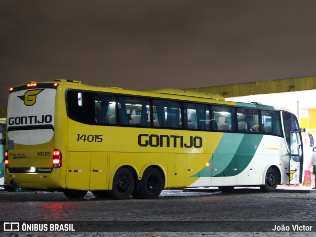 Empresa Gontijo de Transportes 14015 na cidade de Feira de Santana, Bahia, Brasil, por João Victor. ID da foto: 9543524.