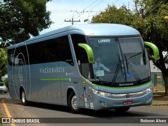 Viação Garcia 8325 na cidade de Paranavaí, Paraná, Brasil, por Robson Alves. Número da foto: #9542045.