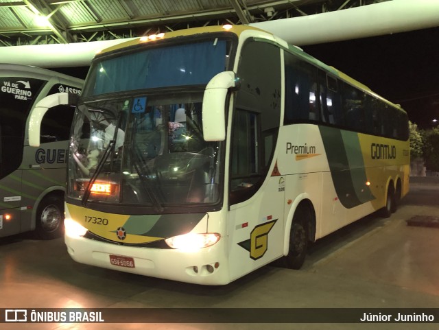 Empresa Gontijo de Transportes 17320 na cidade de Marília, São Paulo, Brasil, por Júnior Juninho. ID da foto: 9543336.