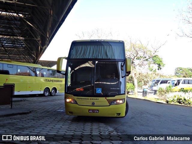 Viação Itapemirim 49017 na cidade de Vitória, Espírito Santo, Brasil, por Carlos Gabriel  Malacarne. Número da foto: #9541925.