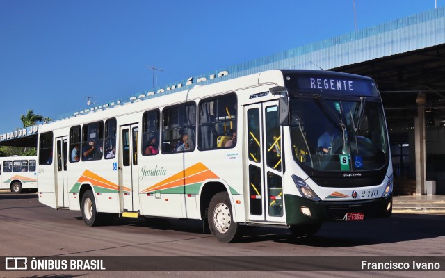 Jandaia Transportes e Turismo 2410 na cidade de Presidente Prudente, São Paulo, Brasil, por Francisco Ivano. Número da foto: #9542356.