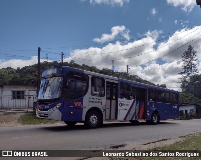 Viação Miracatiba 15.702 na cidade de São Paulo, São Paulo, Brasil, por Leonardo Sebastiao dos Santos Rodrigues. Número da foto: #9541660.