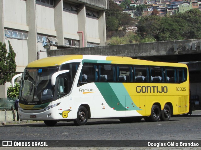 Empresa Gontijo de Transportes 18025 na cidade de Belo Horizonte, Minas Gerais, Brasil, por Douglas Célio Brandao. Número da foto: #9546276.