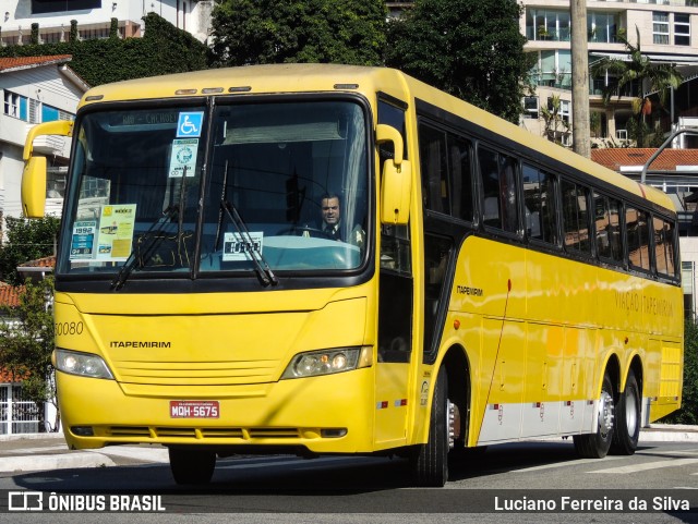 Viação Itapemirim 50080 na cidade de São Paulo, São Paulo, Brasil, por Luciano Ferreira da Silva. ID da foto: 9546596.