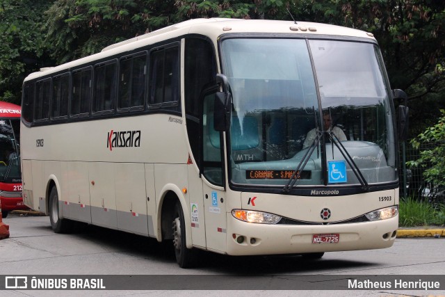 Kaissara - Viação Caiçara 15903 na cidade de São Paulo, São Paulo, Brasil, por Matheus Henrique. Número da foto: #9546330.