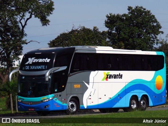 Viação Xavante 19500 na cidade de Brasília, Distrito Federal, Brasil, por Altair Júnior. ID da foto: 9545700.