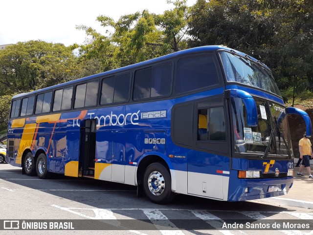 Transportadora Turística Tamboré 1212 na cidade de São Paulo, São Paulo, Brasil, por Andre Santos de Moraes. ID da foto: 9546936.