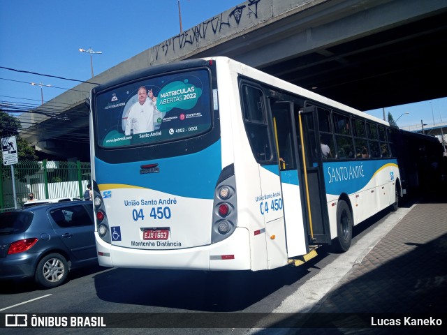 ETURSA - Emp. de Transp. Urbano e Rodoviário de Santo André 04 450 na cidade de Santo André, São Paulo, Brasil, por Lucas Kaneko. Número da foto: #9545531.
