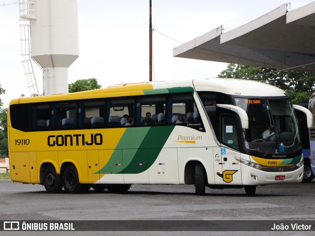 Empresa Gontijo de Transportes 19110 na cidade de Teresina, Piauí, Brasil, por João Victor. ID da foto: 9546665.