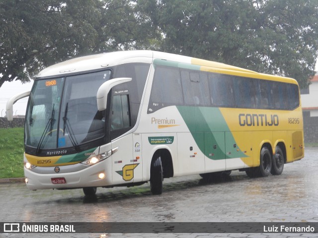 Empresa Gontijo de Transportes 18295 na cidade de Maceió, Alagoas, Brasil, por Luiz Fernando. ID da foto: 9549058.