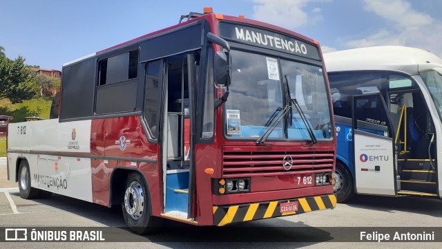 Viação Gatusa Transportes Urbanos 7 612 na cidade de São Paulo, São Paulo, Brasil, por Felipe Antonini . Número da foto: #9549852.