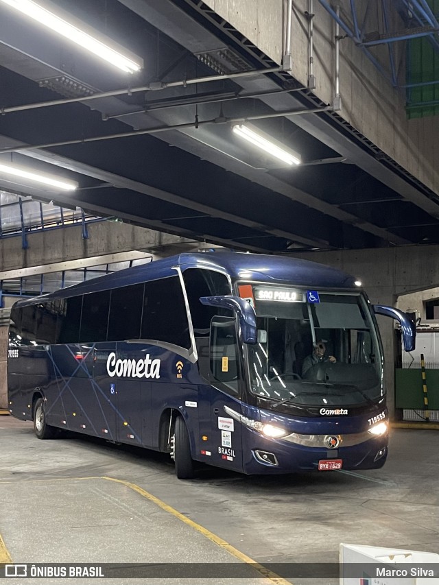 Viação Cometa 719555 na cidade de São Paulo, São Paulo, Brasil, por Marco Silva. Número da foto: #9548259.