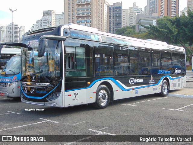 SPTrans - São Paulo Transporte Higer Azure A12 BR na cidade de São Paulo, São Paulo, Brasil, por Rogério Teixeira Varadi. ID da foto: 9547548.