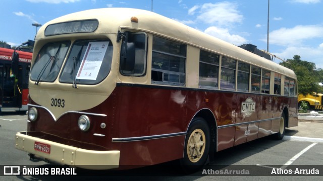 CMTC - Companhia Municipal de Transportes Coletivos 3093 na cidade de São Paulo, São Paulo, Brasil, por Athos Arruda. ID da foto: 9549752.