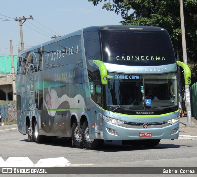 Viação Garcia 8675 na cidade de São Paulo, São Paulo, Brasil, por Gabriel Correa. ID da foto: 9552356.