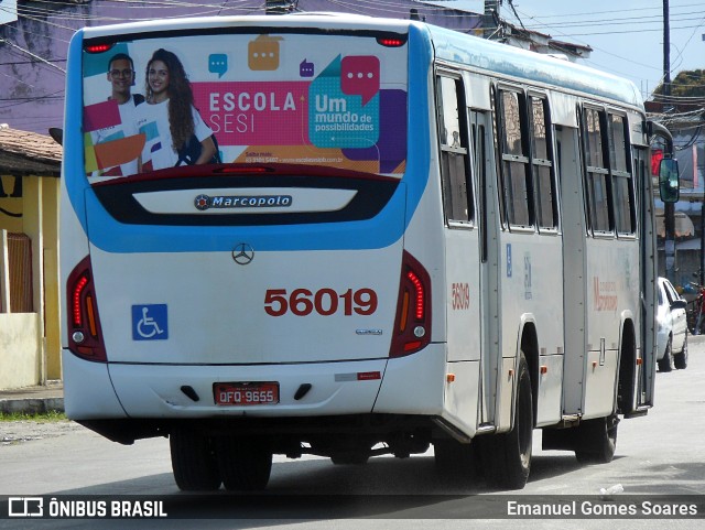 Rodoviária Santa Rita > SIM - Sistema Integrado Metropolitano > TR Transportes 56019 na cidade de Santa Rita, Paraíba, Brasil, por Emanuel Gomes Soares. ID da foto: 9551445.