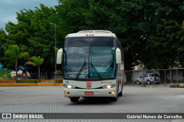 Viação Cidade do Aço RJ 174.122 na cidade de Resende, Rio de Janeiro, Brasil, por Gabriel Nunes de Carvalho. Número da foto: #9552370.