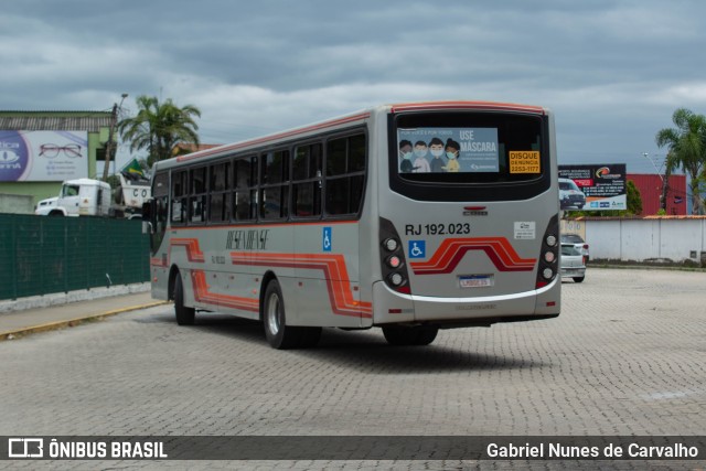 Viação Resendense RJ 192.023 na cidade de Resende, Rio de Janeiro, Brasil, por Gabriel Nunes de Carvalho. ID da foto: 9552389.