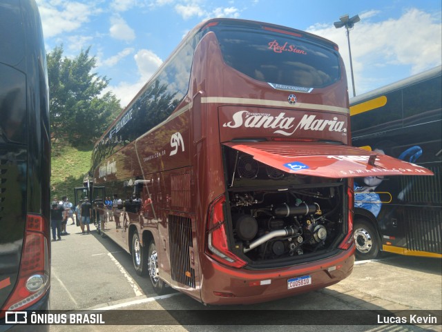 Santa Maria Fretamento e Turismo > Transportes Santa Maria(SP) 1100 na cidade de São Paulo, São Paulo, Brasil, por Lucas Kevin. Número da foto: #9550724.