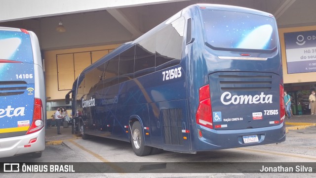 Viação Cometa 721503 na cidade de Sorocaba, São Paulo, Brasil, por Jonathan Silva. ID da foto: 9550151.