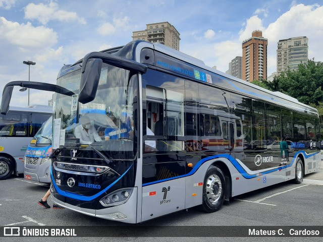 SPTrans - São Paulo Transporte HIGER AZURE A12 BR na cidade de São Paulo, São Paulo, Brasil, por Mateus C.  Cardoso. Número da foto: #9551385.