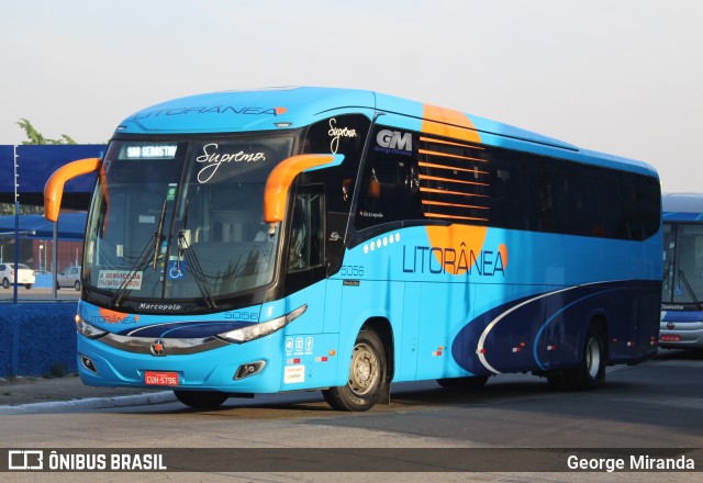 Litorânea Transportes Coletivos 5056 na cidade de São Paulo, São Paulo, Brasil, por George Miranda. Número da foto: #9553231.