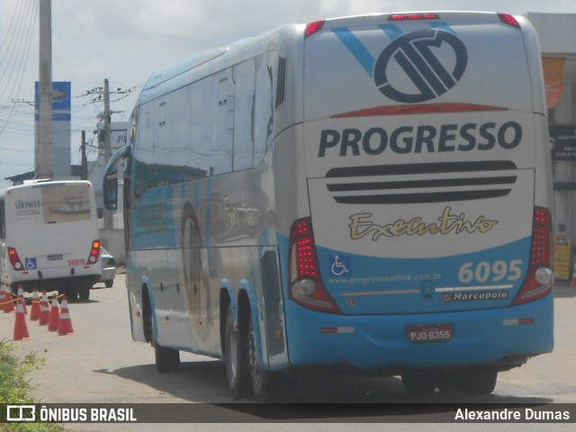 Auto Viação Progresso 6095 na cidade de Bayeux, Paraíba, Brasil, por Alexandre Dumas. ID da foto: 9553604.