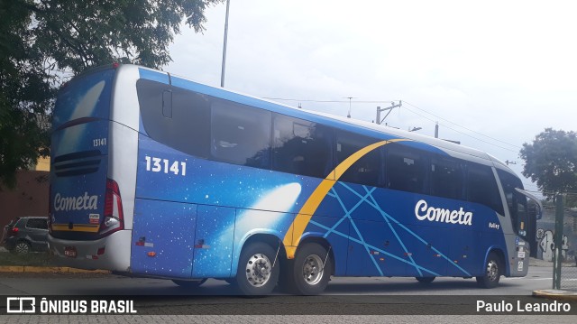 Viação Cometa 13141 na cidade de São Paulo, São Paulo, Brasil, por Paulo Leandro. ID da foto: 9555652.