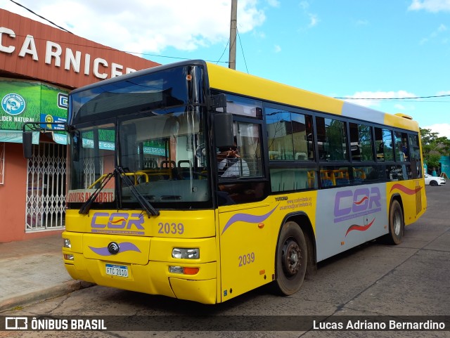 COR - Compania de Ómnibus Rivera 2039 na cidade de Rivera, Uruguai, por Lucas Adriano Bernardino. ID da foto: 9556101.