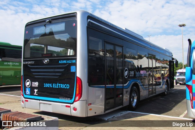 Higer AZURE A12 BR na cidade de São Paulo, São Paulo, Brasil, por Diego Lip. Número da foto: #9554597.