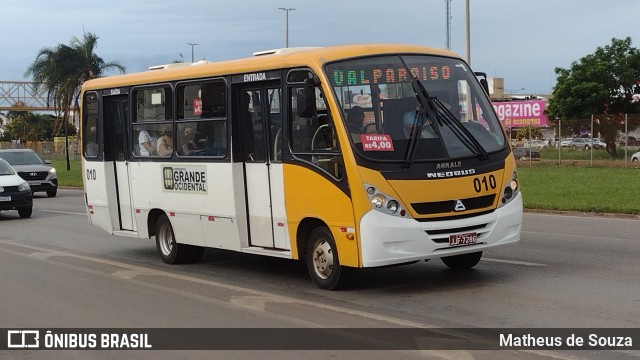 Grande Ocidental 010 na cidade de Valparaíso de Goiás, Goiás, Brasil, por Matheus de Souza. Número da foto: #9556421.