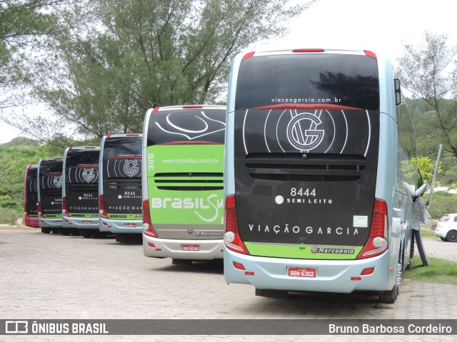 Viação Garcia 8444 na cidade de Florianópolis, Santa Catarina, Brasil, por Bruno Barbosa Cordeiro. Número da foto: #9555912.
