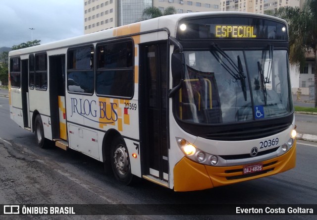 JR Log Bus 20369 na cidade de Cariacica, Espírito Santo, Brasil, por Everton Costa Goltara. ID da foto: 9556237.