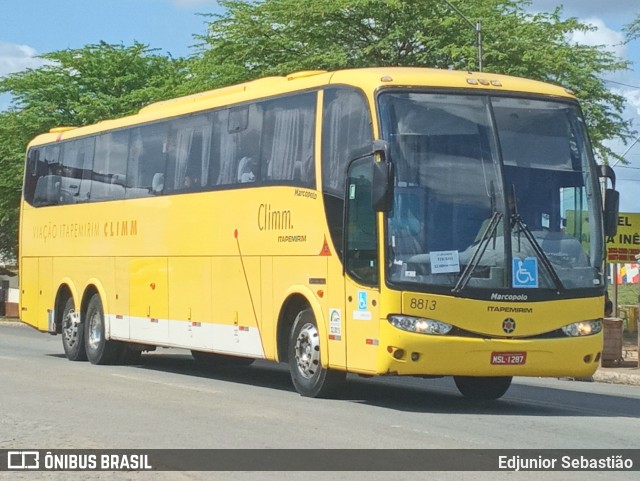 Viação Itapemirim 8813 na cidade de Nazaré da Mata, Pernambuco, Brasil, por Edjunior Sebastião. Número da foto: #9555841.