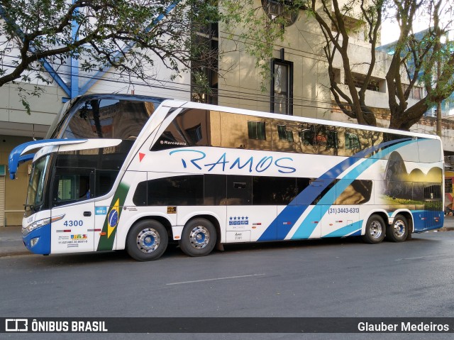 Ramos Turismo 4300 na cidade de Belo Horizonte, Minas Gerais, Brasil, por Glauber Medeiros. Número da foto: #9555531.