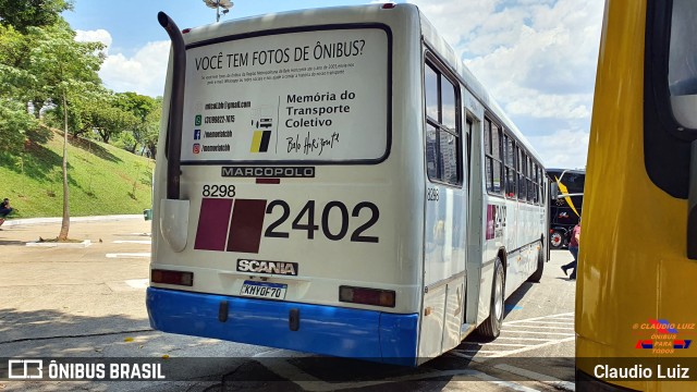Ônibus Particulares 8298 na cidade de São Paulo, São Paulo, Brasil, por Claudio Luiz. Número da foto: #9559168.