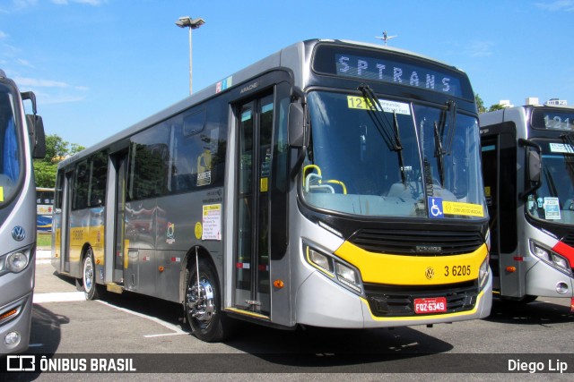 Transunião Transportes 3 6205 na cidade de São Paulo, São Paulo, Brasil, por Diego Lip. Número da foto: #9559327.