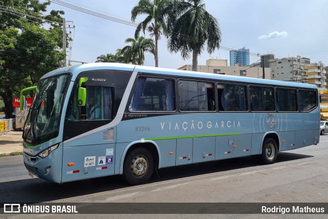 Viação Garcia 83296 na cidade de Maringá, Paraná, Brasil, por Rodrigo Matheus. ID da foto: 9559780.