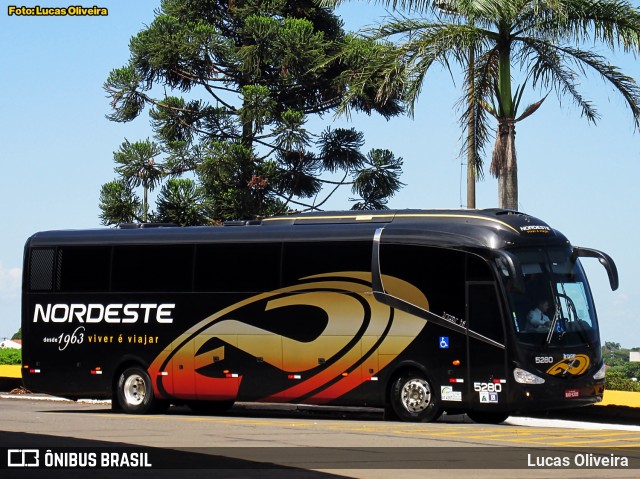 Expresso Nordeste 5280 na cidade de Londrina, Paraná, Brasil, por Lucas Oliveira . ID da foto: 9558137.