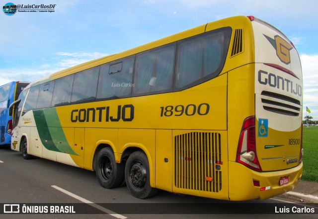 Empresa Gontijo de Transportes 18900 na cidade de Brasília, Distrito Federal, Brasil, por Luis Carlos. Número da foto: #9557624.