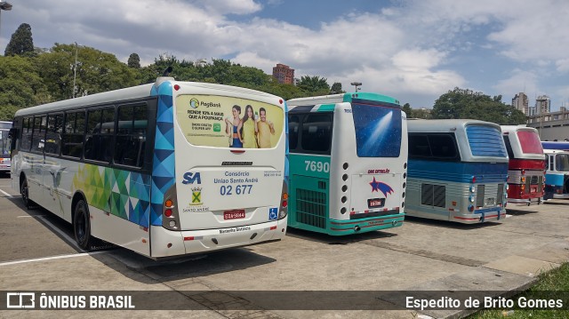 Viação Vaz 02 677 na cidade de São Paulo, São Paulo, Brasil, por Espedito de Brito Gomes. Número da foto: #9559894.