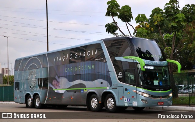 Viação Garcia 8005 na cidade de São Paulo, São Paulo, Brasil, por Francisco Ivano. Número da foto: #9557564.