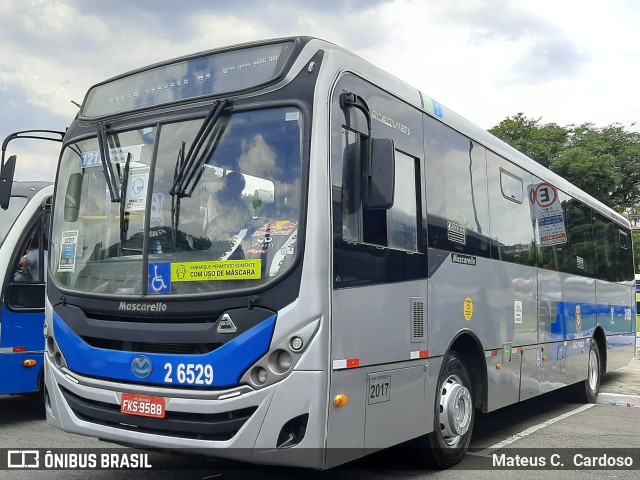 Transcooper > Norte Buss 2 6529 na cidade de São Paulo, São Paulo, Brasil, por Mateus C.  Cardoso. Número da foto: #9560255.