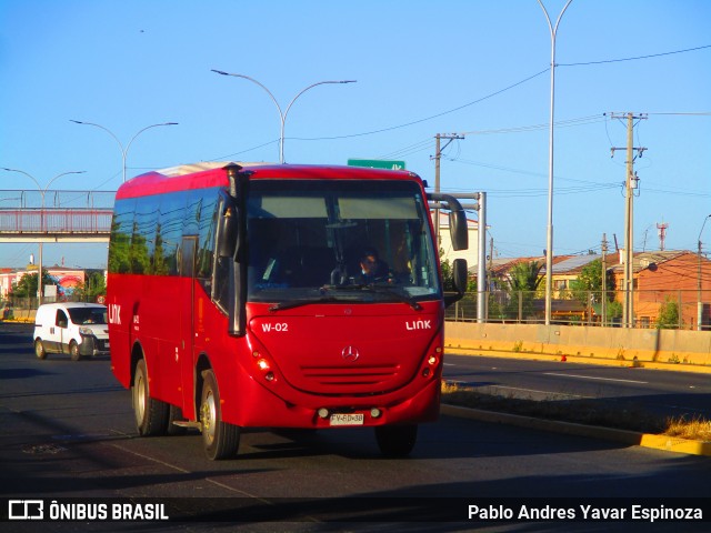 Pullman Link w-02 na cidade de Rancagua, Cachapoal, Libertador General Bernardo O'Higgins, Chile, por Pablo Andres Yavar Espinoza. ID da foto: 9557418.