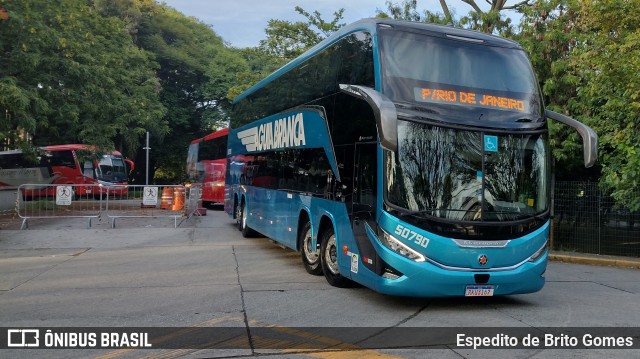Viação Águia Branca 50790 na cidade de São Paulo, São Paulo, Brasil, por Espedito de Brito Gomes. Número da foto: #9559966.